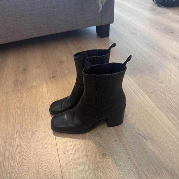 Loeffler Randall Arianna Square Toe Boot - Picture 3 of 5